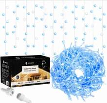 LED valguskett Springos CL0318, 300 LED, sinine, 12 m