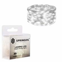LED jõulutuled Springos CL0006, 20 LED, 1.9 m, valge