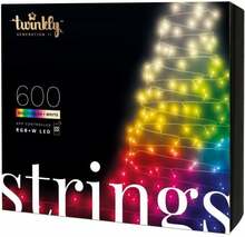 Nutikas jõulutulede kett Twinkly Strings 600 RGB+W LED, 51.5 m