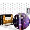 LED valguskardin Springos CL4008, 2 m, mitmevärviline, 136 LED