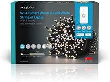 LED jõulutulede kett Nedis WIFILX02W400, 400 LED, soe valge, 25 m, Wi-Fi