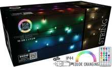 Jõulupuu tuled Christmas Decoration, 96 RGBW LED, 9.6 m, kaugjuhtimispuldiga