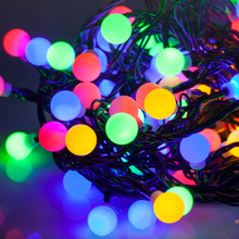Välitingimustesse mõeldud LED kuuse tuled Rebel, RGB, 10 m