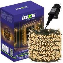 LED jõulutulede kett Izoxis 24898, 500 LED, 35 m, soe valge