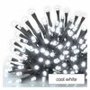 LED jõulutulede kett EMOS, 100 x LED, 10 m, külm valge, 30Vdc