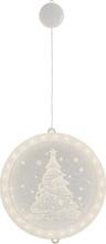LED jõuludekoratsioon AmeliaHome Christmas Tree, 0.17 m, kollane