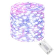 LED jõulutuled Springos CL0023, 100 LED, lilla, 9.9 m