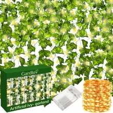 Kunstluuderohi Gardlov Ivy, 25 m, LED valgustus, 50 LED