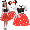 Kostüüm Minnie Mouse Jokomisiada ZA5280, L/XL, valge/must/punane