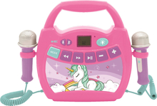 Bluetooth kõlar karaokemikrofoniga Lexibook Unicorn MP320UNIZ