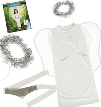 Karnevalikostüüm ingel, 4 tk, suurus M
