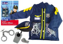 Karnevalikostüüm politseinik Lean Toys, 3-7 aastat