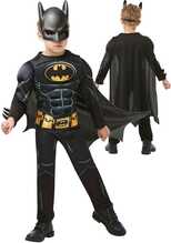 Karnevalikostüüm Batman Rubies 3000025-6000, must, 110-116 cm