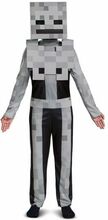 Karnevalikostüüm Minecraft Skeleton Disguise JAD105109K, 7-8 aastat, 127-136 cm