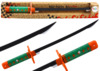 Mänguasi Lean Toys Nichirin Samurai, roheline, heliga