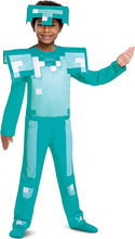 Kostüüm Minecraft soomus Disguise Diamond Armor, 116 cm