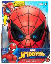 Mask Spider-Man Hasbro Glow FX, punane