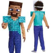 Kostüüm Minecraft Steve Plus MINECRAFT, sinine, 4-6 aastat