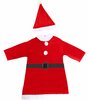 Kostüümikomplekt Santa Girl GoDan 37530, punane, 7-9 aastat