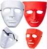 Karnavalimask Lean Toys Mask Anonymous Carnival Halloween, valge/punane
