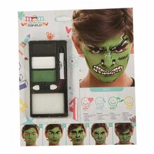 Näomaalingukomplekt My Other Me Roheline Hulk