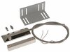 Magnetiline ukseandur Satel B-4M, hõbe