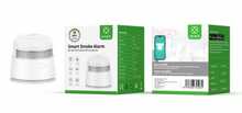 Nutikas suitsuandur Woox ZigBee TUYA sireeniga, 1x CR123A