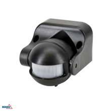 Liikumisandur Bemko 180, must, IP44, max 1200W, max 12m