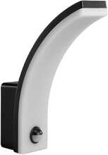 LED lamp Maclean MCE512 B, must, 20W, IP65, 2000lm, 4000K liikumisanduriga