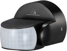 Liikumisandur Maclean MCE468B, infrapuna, IP65, must, ulatus 12m