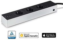 Nutikas pikendusjuhe Eve Energy Strip, kolmekordne, Apple HomeKit