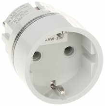 Nutikas pistikupesa Satel ASW-200F ABAX2, Type-F, 2300 W, valge
