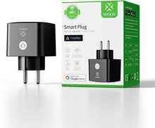 Nutikas Wi-Fi pistikupesa Woox, 3680W 16A, energiamõõtjaga