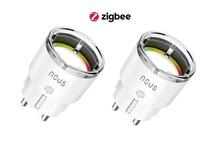 Nutikas ZigBee pistikupesa Nous A1Z, 2 tk, 3450W, 15A