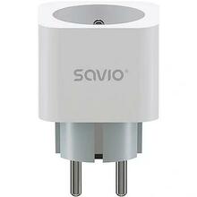 Nutikas pistikupesa Savio AS-01, 16A, valge