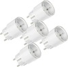 Nutikate pistikupesade komplekt Shelly Plug S MTR Gen3 12A, 5 tk, valge