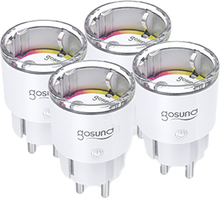 Nutikas pistikupesa Gosund EP2-Z ZigBee, nelja komplekt, 10A