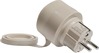 Nutikas välipistik Shelly Plug S Gen3, Mocha, IP44, 12A