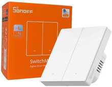 Zigbee nutikas lüliti Sonoff ZBM5-2C-86W, valge