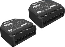 Wi-Fi relee Shelly 2PM Gen3, 2 kanalit, must, 2 tk