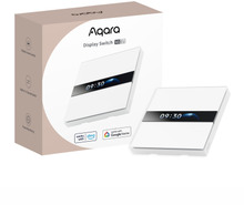 Nutikas lüliti Aqara WS-K02D, 2 kanalit, Zigbee, Bluetooth