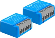 Nutikas lüliti Shelly 1 Mini Gen4, sinine, 2 tk, max 8A, 1 kanal, WLAN