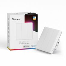 Nutikas Wi-Fi puutetundlik seinalüliti Sonoff TX T5 3C (3 kanalit)