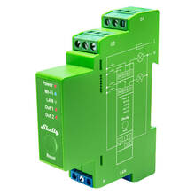 Pritemdusmoodul Shelly Pro Dimmer 2PM, 2 kanalit