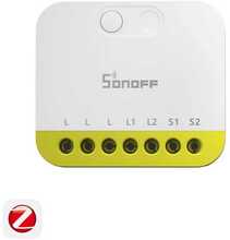 Nutikas relee Sonoff Mini Duo L MINI-ZB2GS-L, 2 kanalit, Zigbee 3.0, nulljuhtmeta