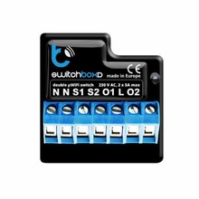 Nutikas WiFi lüliti Blebox SwitchBoxD, 2 kanalit, 230V