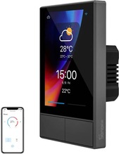 Nutikas WiFi juhtpaneel Sonoff NSPanel, must, 120 mm