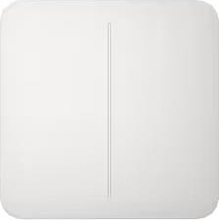 Nutikas nupp Ajax Smart Solobutton 2GANG, valge, 45120