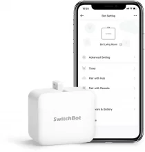 Nutikas nupressimisseade Switchbot Bot SwitchBot-S1W, valge