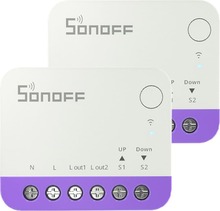 Nutikas WiFi mini ruloo lüliti Sonoff MINI-RBS, 2 tk